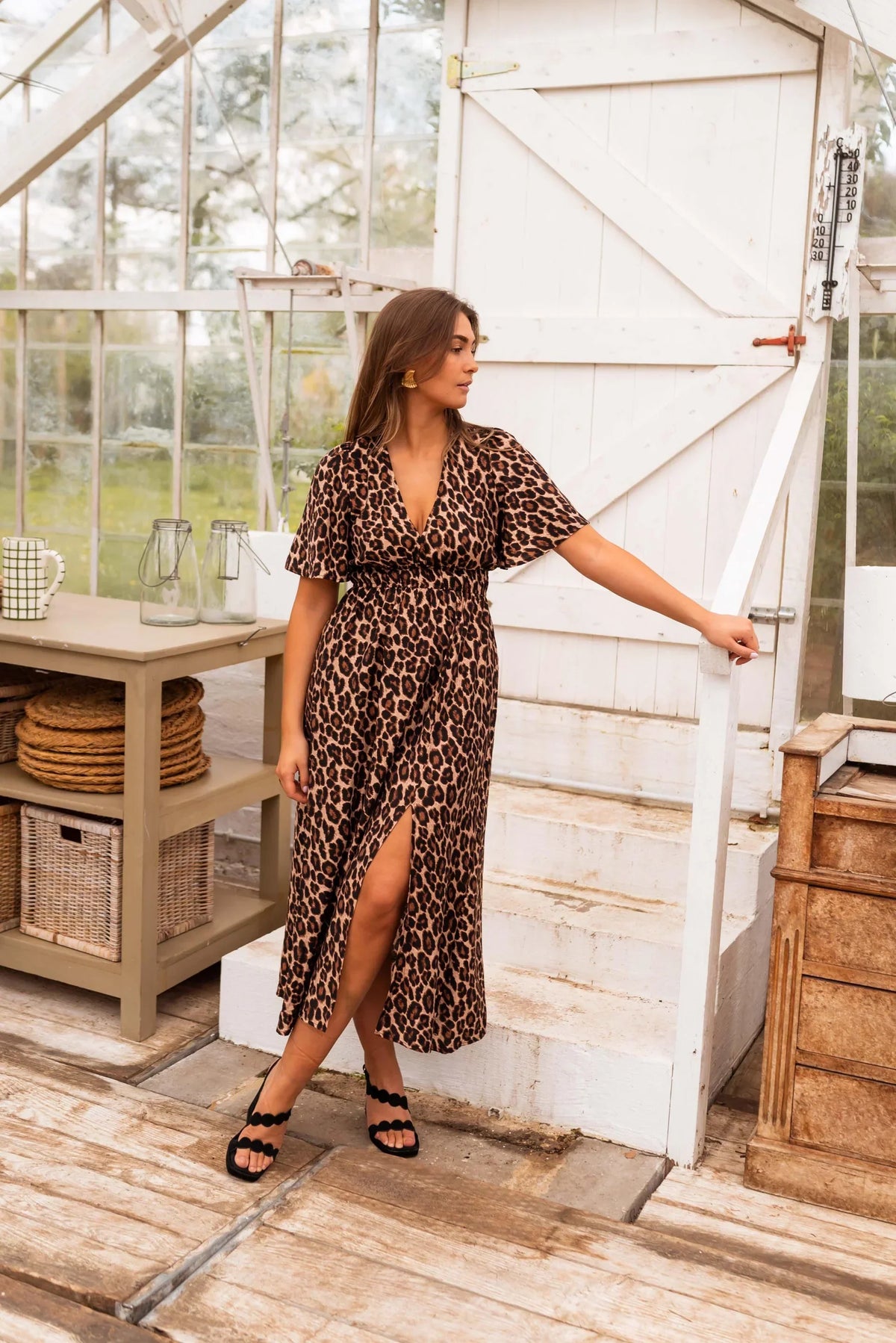 Alessia | Vestido Leopardo